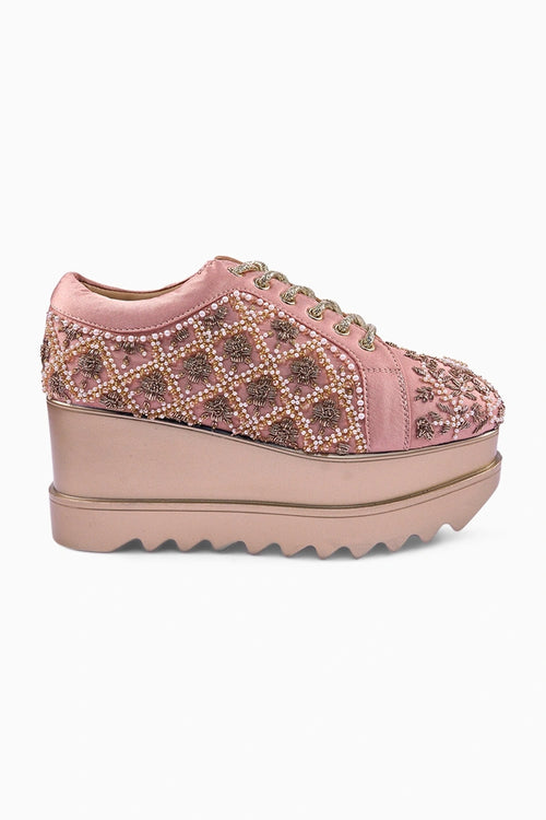 Jhoomar Wedge Sneakers