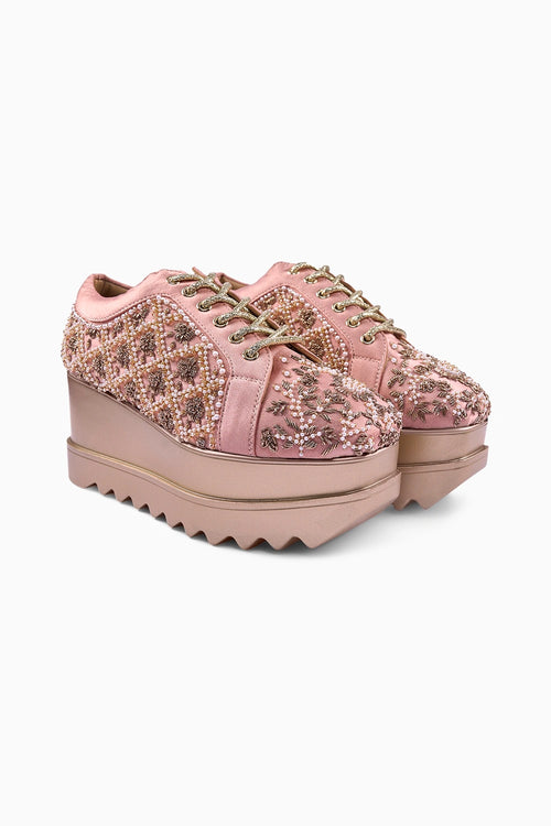 Jhoomar Wedge Sneakers