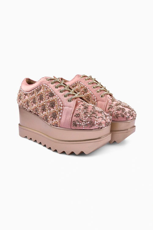 Jhoomar Wedge Sneakers