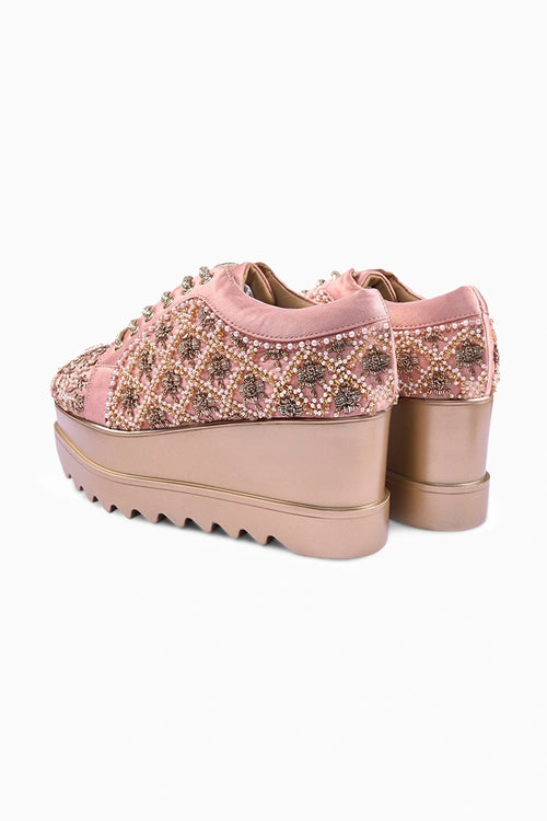 Jhoomar Wedge Sneakers