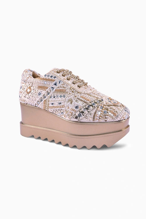 Mademoiselle Wedge Sneakers