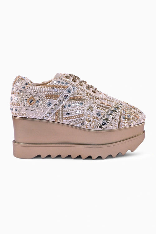 Mademoiselle Wedge Sneakers