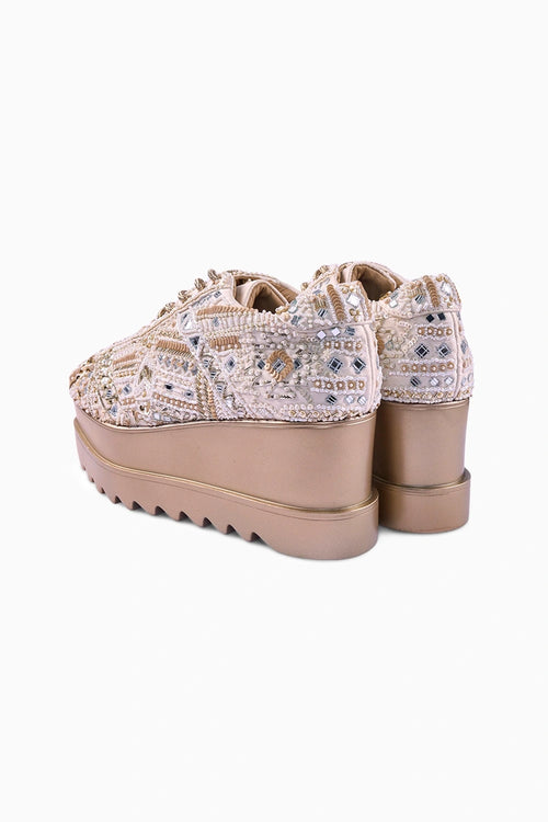 Mademoiselle Wedge Sneakers