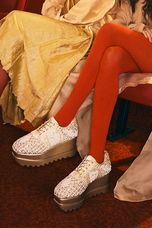 Shehzaadi Wedge Sneakers