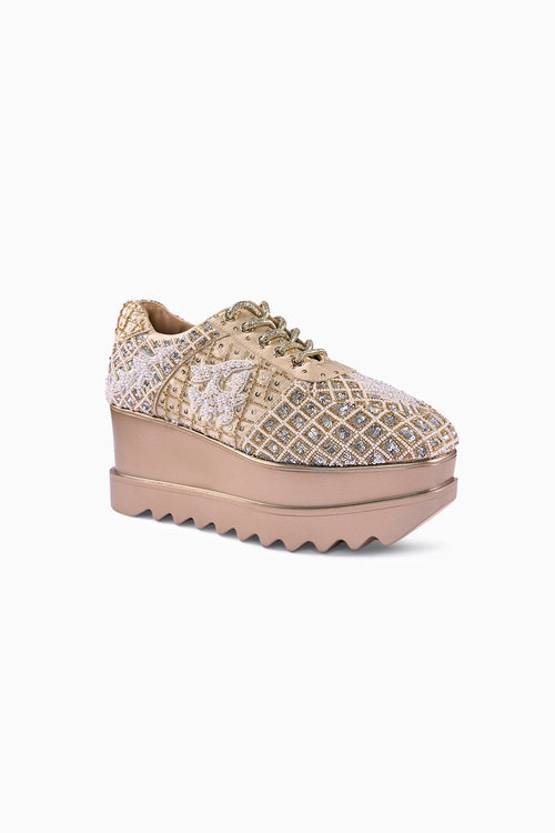 Shehzaadi Wedge Sneakers