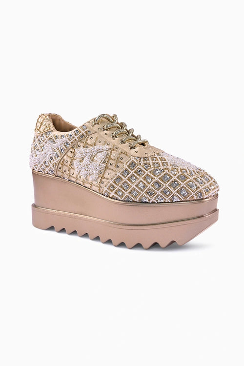 Shehzaadi Wedge Sneakers