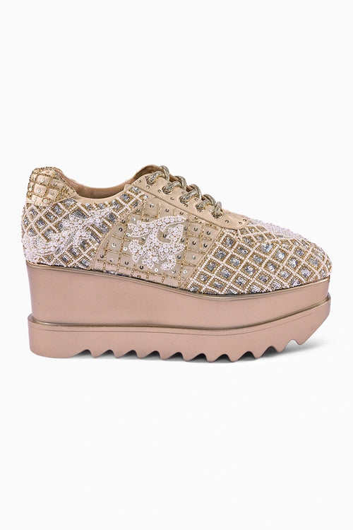 Shehzaadi Wedge Sneakers