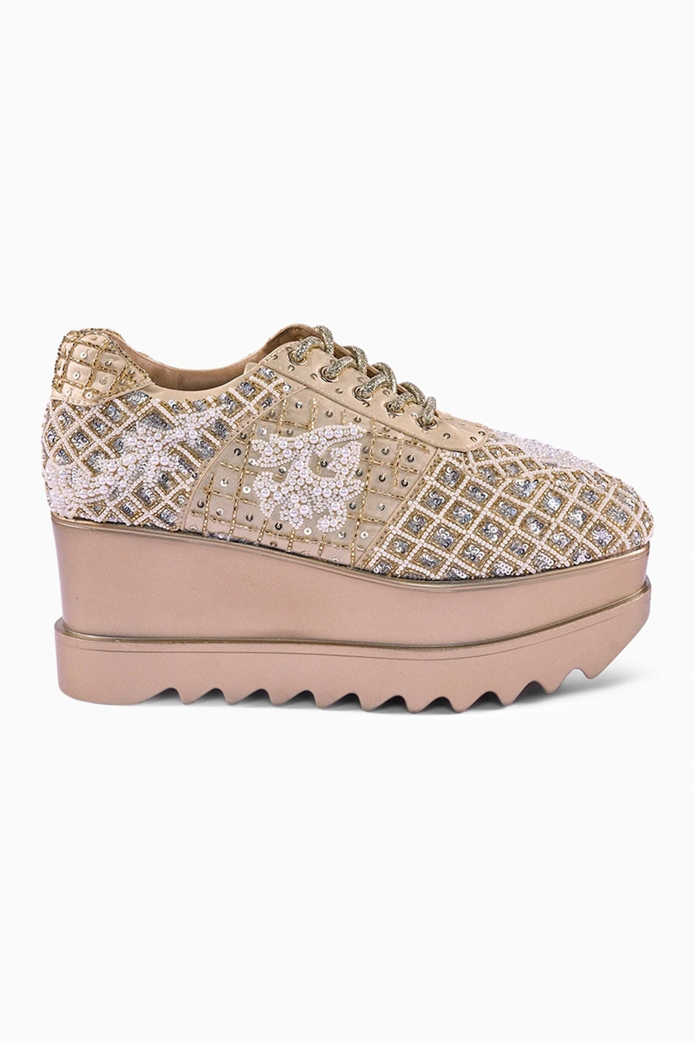 Shehzaadi Wedge Sneakers
