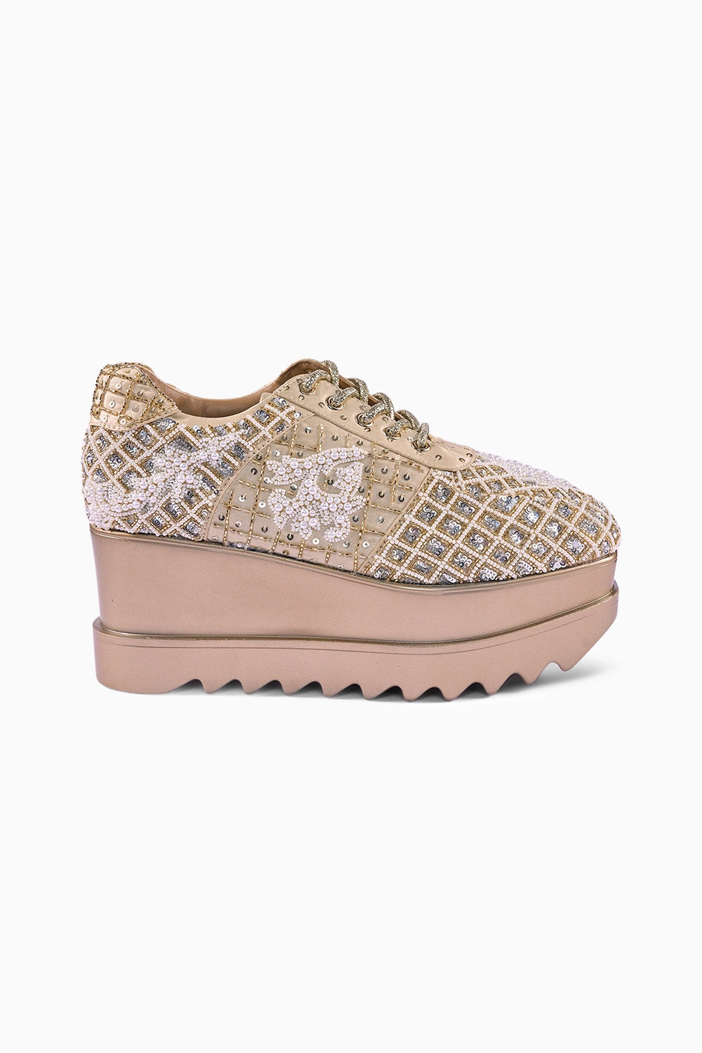Shehzaadi Wedge Sneakers