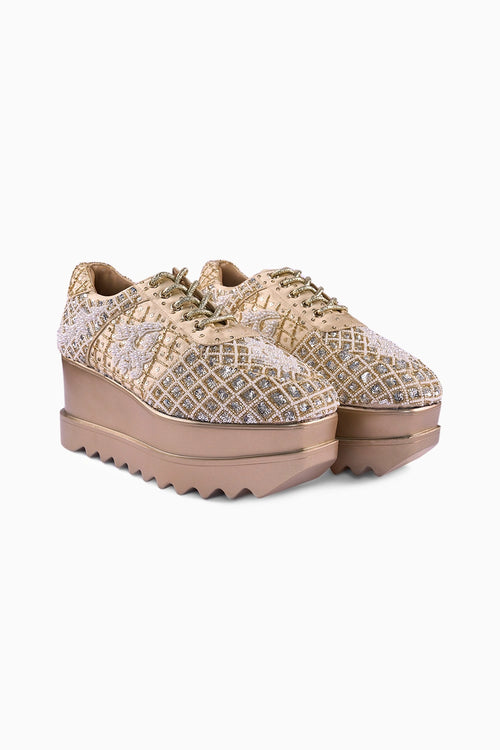 Shehzaadi Wedge Sneakers