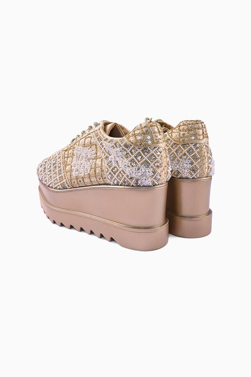 Shehzaadi Wedge Sneakers