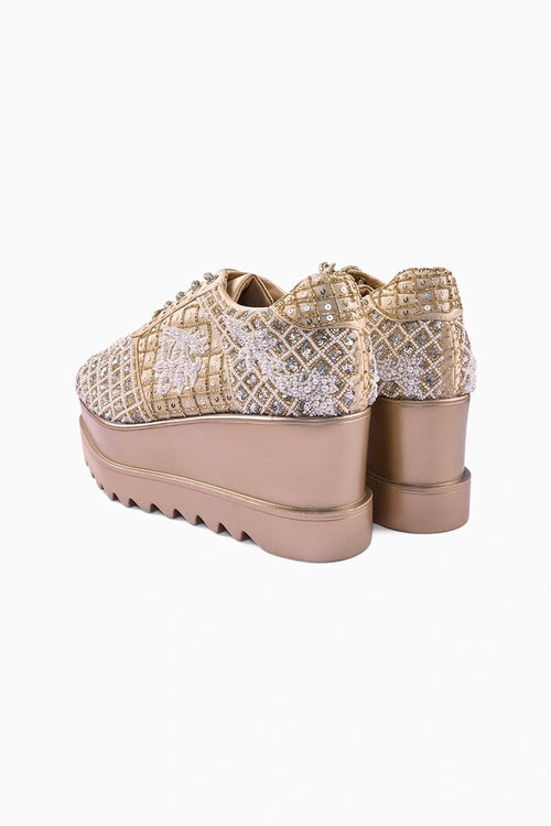 Shehzaadi Wedge Sneakers
