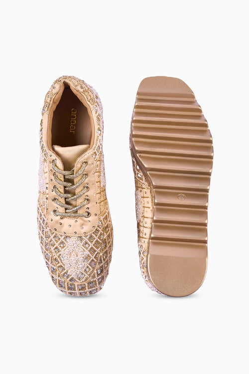 Shehzaadi Wedge Sneakers