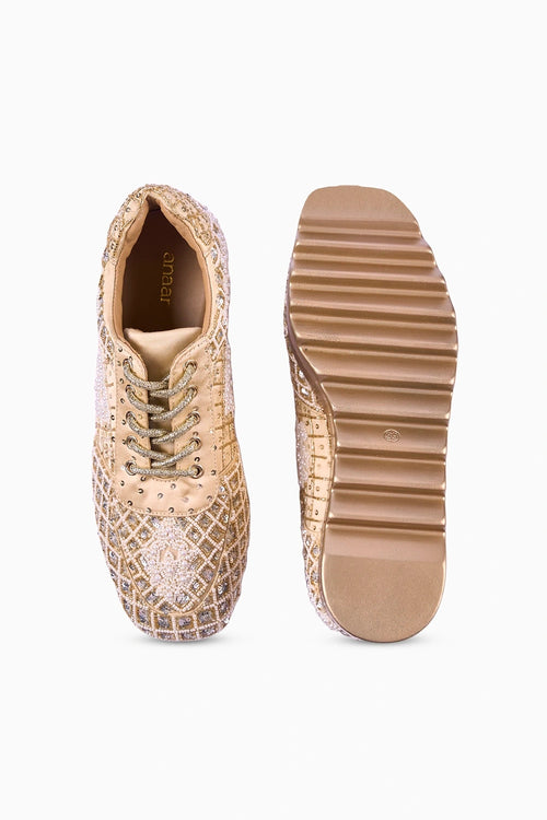 Shehzaadi Wedge Sneakers