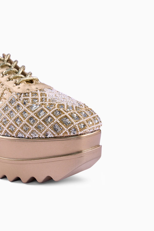 Shehzaadi Wedge Sneakers