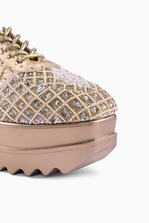 Shehzaadi Wedge Sneakers