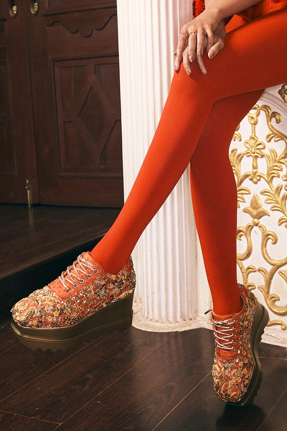 Sitara Wedge Sneakers
