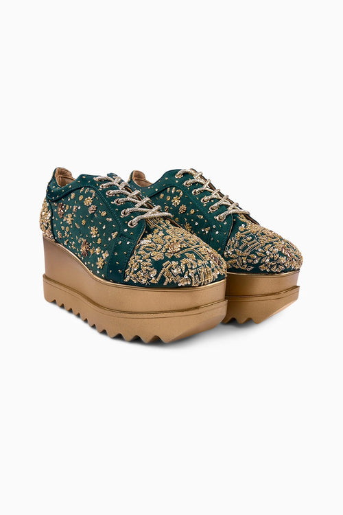 Pathaka Wedge Sneakers