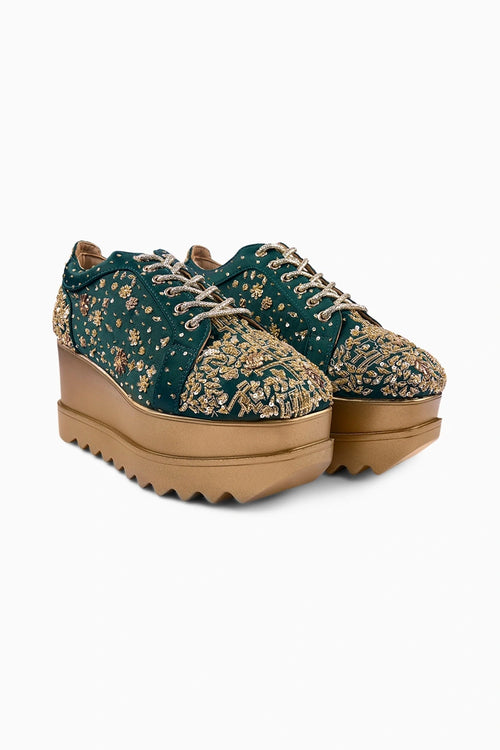 Pathaka Wedge Sneakers