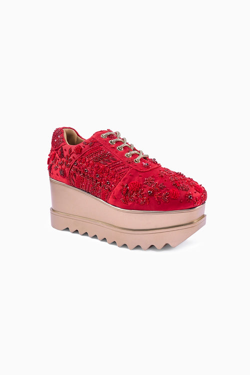 Mirchi Lights Wedge Sneakers
