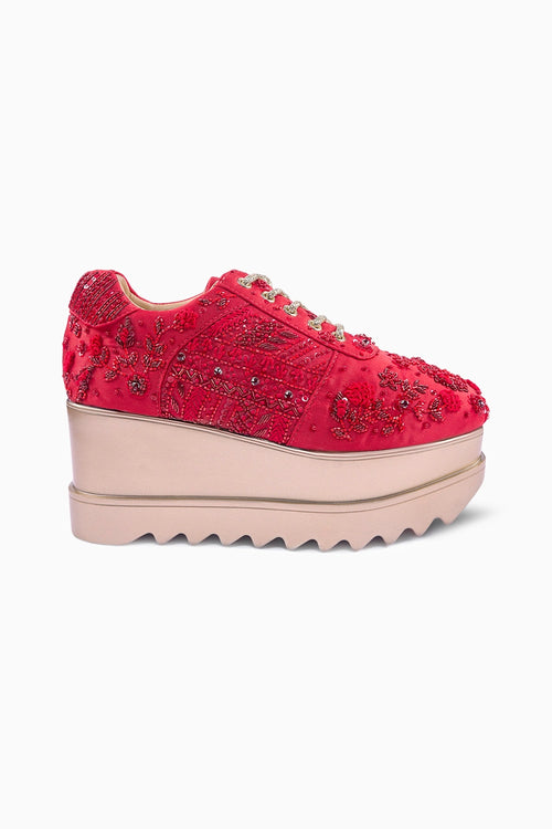 Mirchi Lights Wedge Sneakers