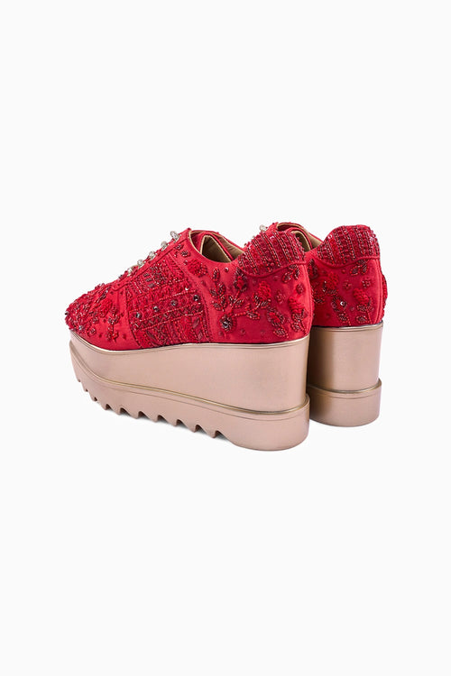 Mirchi Lights Wedge Sneakers
