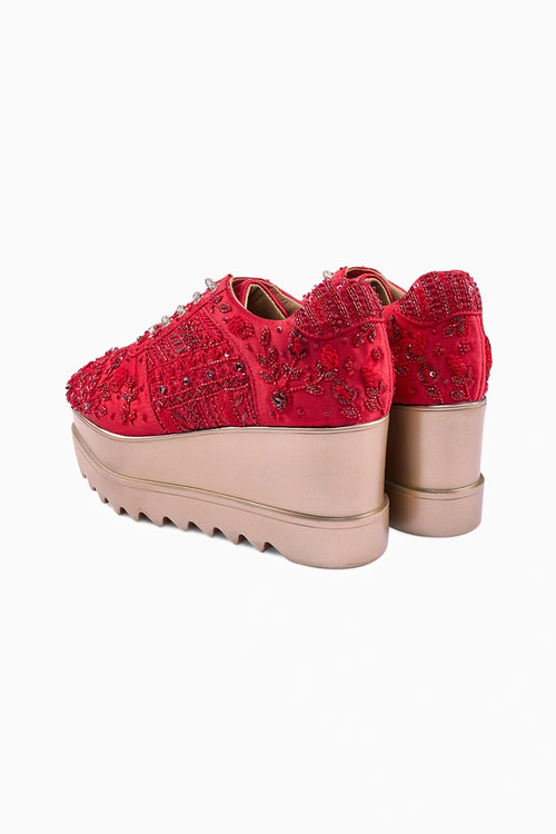 Mirchi Lights Wedge Sneakers