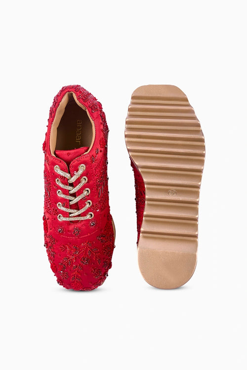 Mirchi Lights Wedge Sneakers