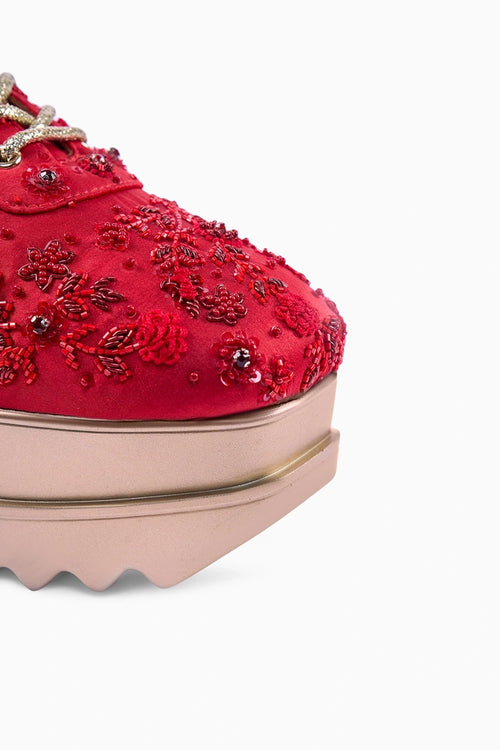 Mirchi Lights Wedge Sneakers