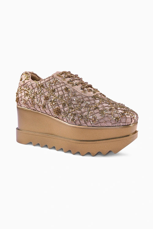 Retro Ritual Wedge Sneakers