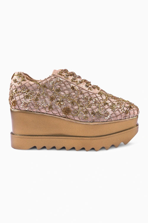 Retro Ritual Wedge Sneakers