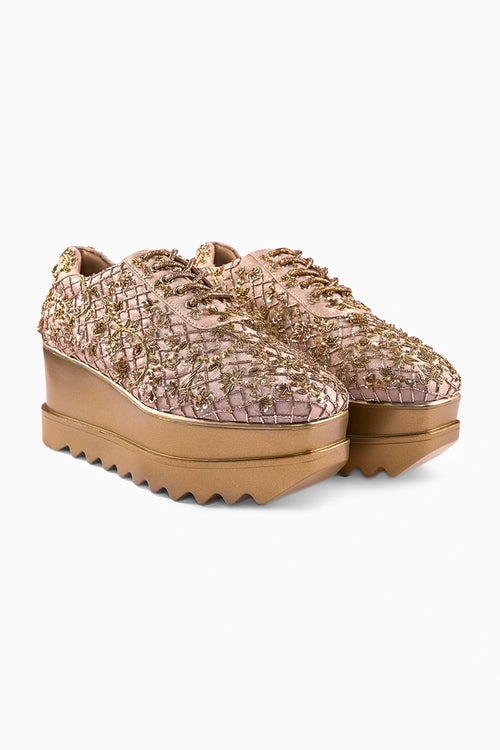 Retro Ritual Wedge Sneakers