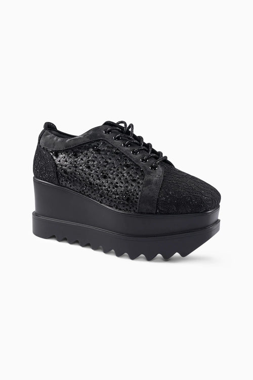 Speakeasy Wedge Sneakers