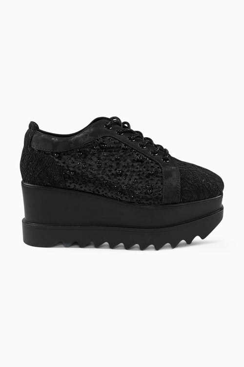 Speakeasy Wedge Sneakers