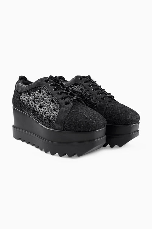 Speakeasy Wedge Sneakers