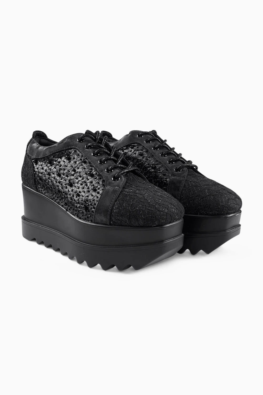 Speakeasy Wedge Sneakers