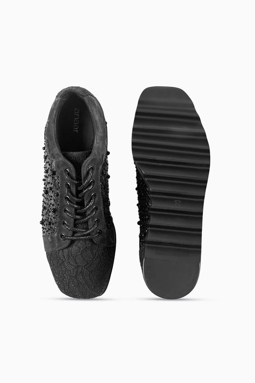 Speakeasy Wedge Sneakers