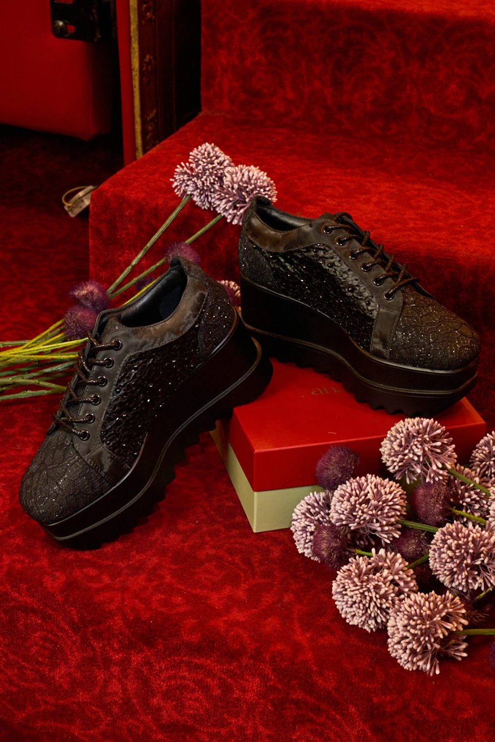 Speakeasy Wedge Sneakers