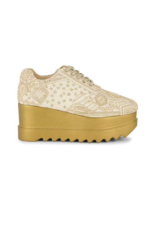 Mauj Masti Wedge Sneakers