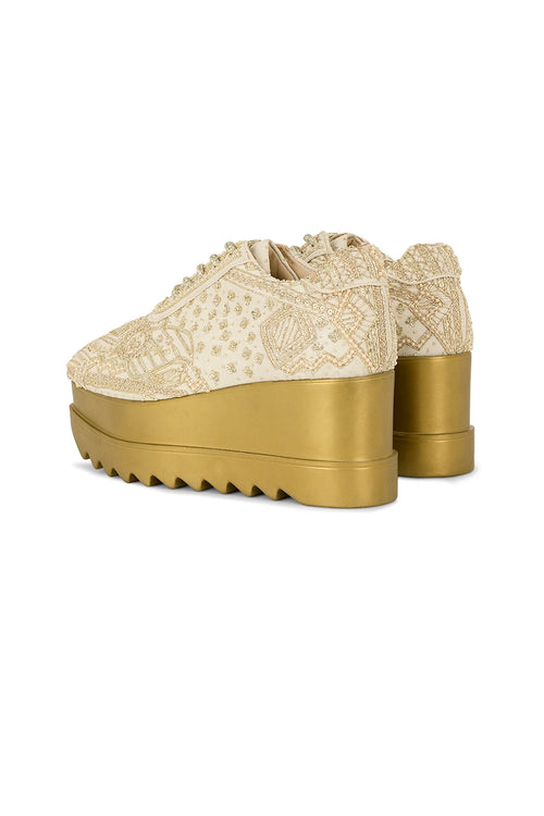 Mauj Masti Wedge Sneakers