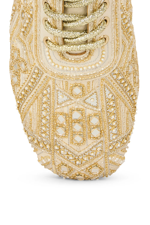 Band Baja Bling Wedge Sneakers