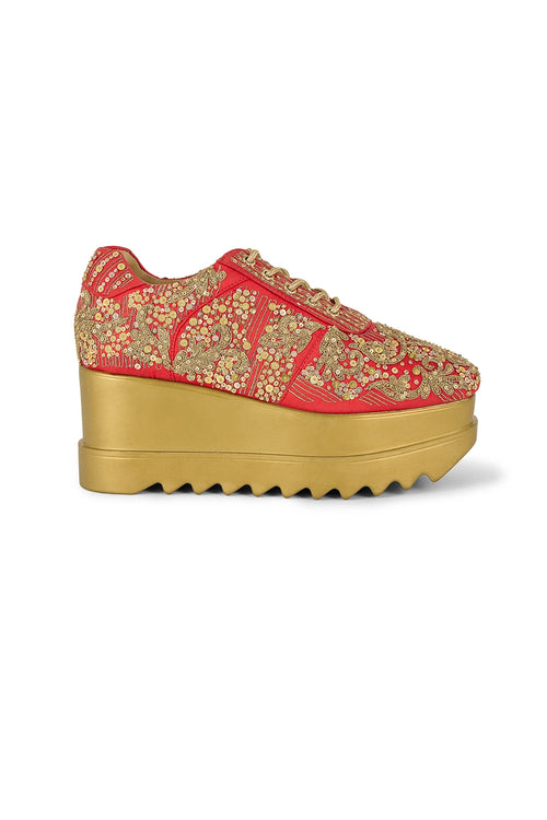 Jodi & Co. Wedge Sneakers