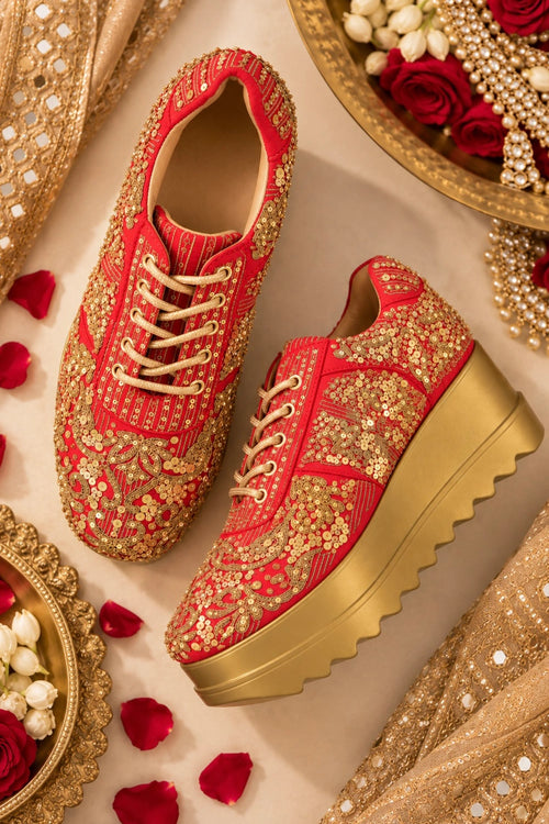 Jodi & Co. Wedge Sneakers