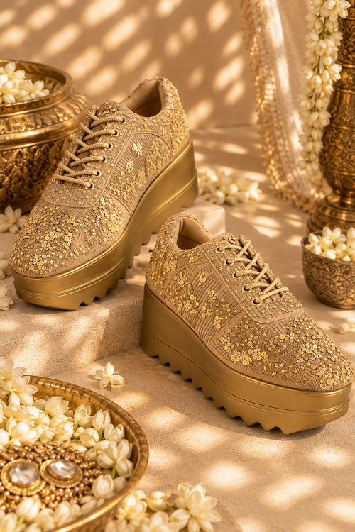 Dastoor Wedge Sneakers