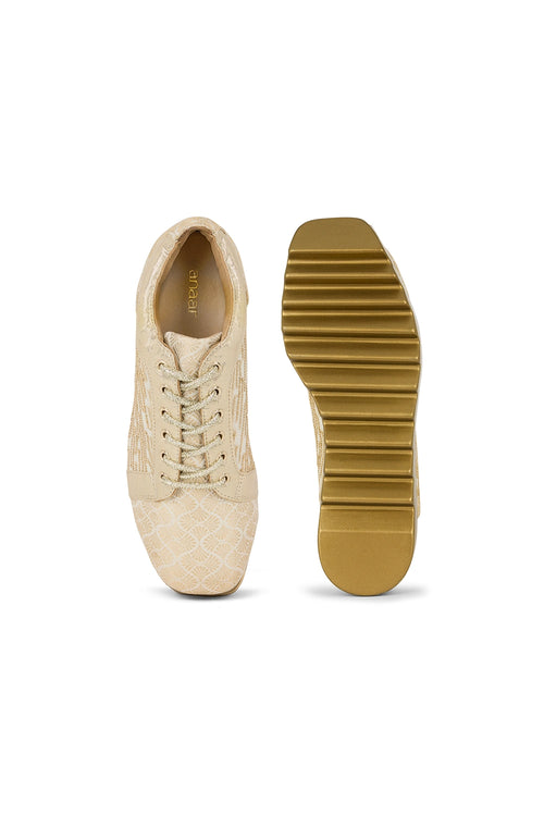 Toast & Twirl Wedge Sneakers