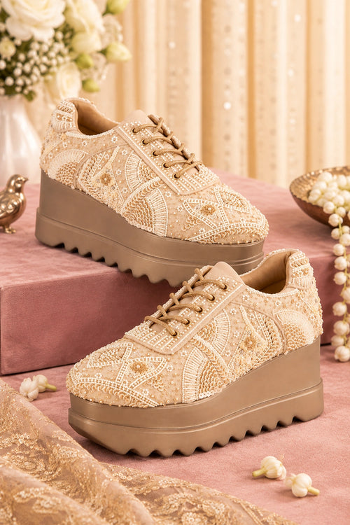 A Shore Thing Wedge Sneakers