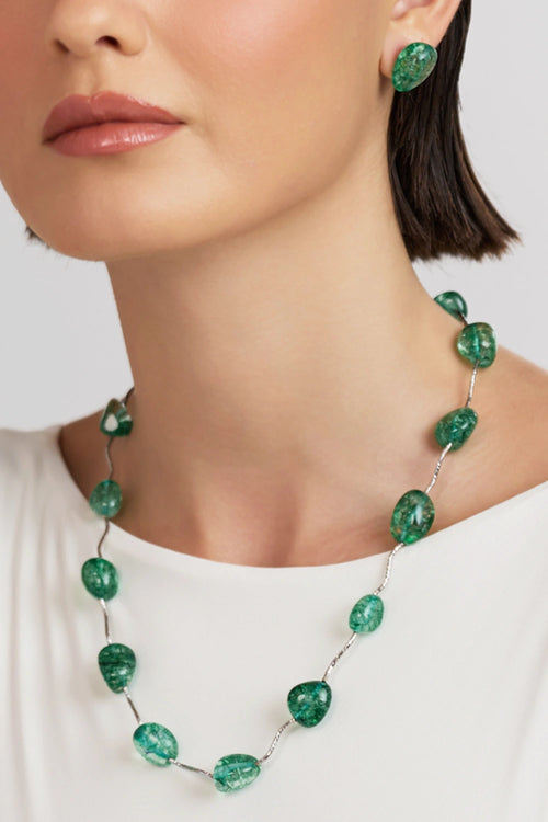 Single Piped Green Tumbles