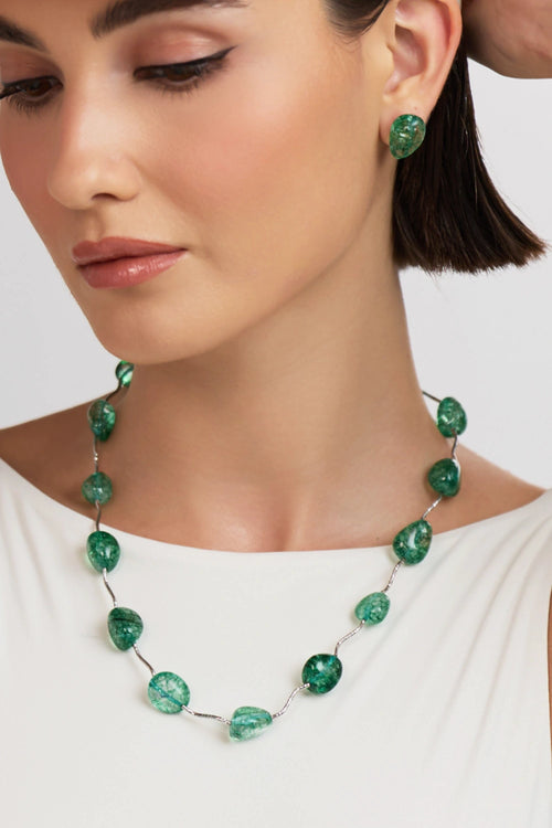 Single Piped Green Tumbles