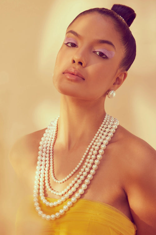 Ascending Pearl Necklace