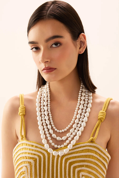 Drops and Ovals Necklace